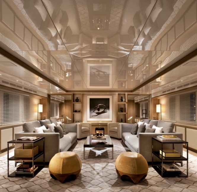 CMB luxury yacht ORIENT STAR - Main salon
