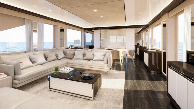 Kalliente - salon rendering