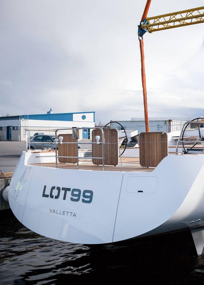Swan 95S named Lot 99 - launched by Nautor's Swan