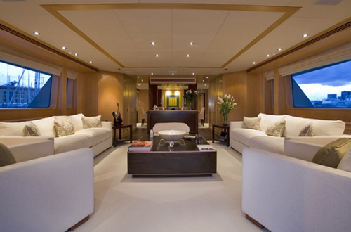 Luxury yacht DEEP BLUE II - Main salon