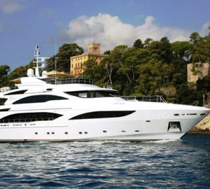 Charter motor yacht Diane in the Mediterranean