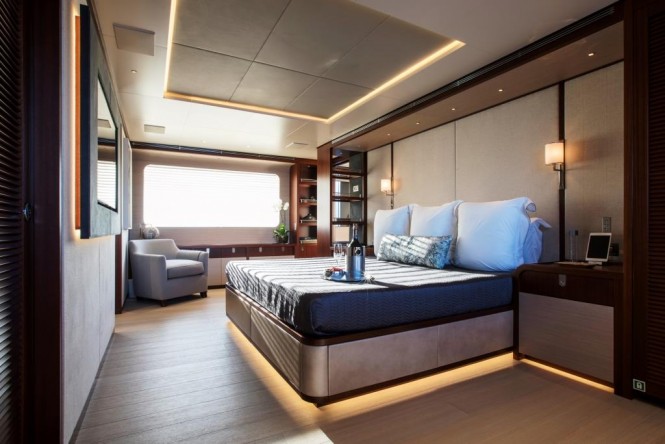 Luxury yacht MOKA - Master suite