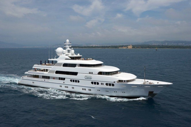 Luxury yacht TITANIA - Built by Lurssen