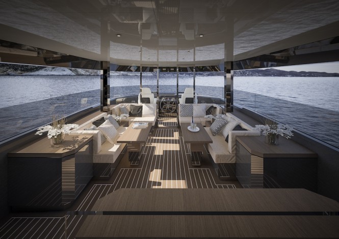 MY Arcadia 100 project with Hot Lab