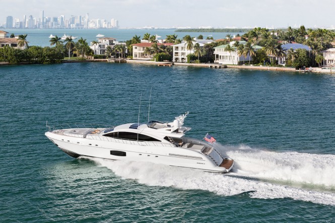 Motor yacht Mangusta 94 sold in America