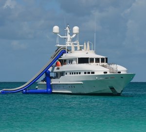 Charter superyacht At Last in the Caribbean