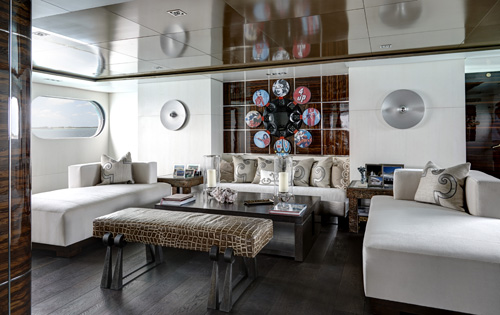 Motor yacht HIGHLANDER - Main salon