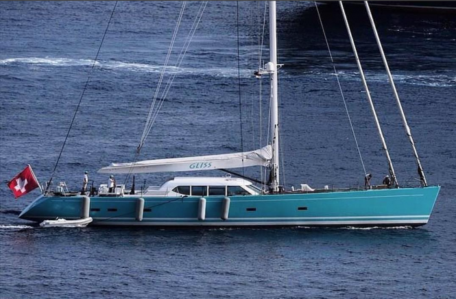 Sailing Yacht Gliss before refit. Photo credit BerrendzYachts