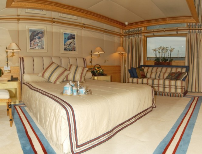 Superyacht BELLA STELLA - Master suite