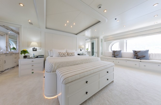 Superyacht BINA - Master suite