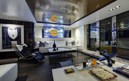 Superyacht HIGHLANDER - Movie theatre