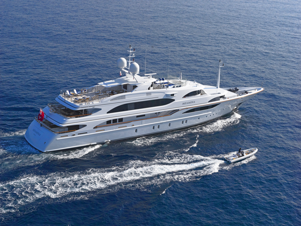Superyacht MEAMINA - Built by Benetti