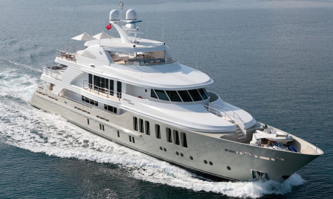 Superyacht ORIENT STAR. Photo credit CMB Yachts