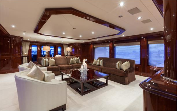 Superyacht THREE FORKS - Main salon