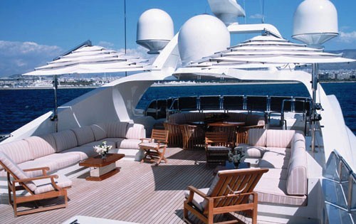 Yacht ALEXANDRA - Sundeck