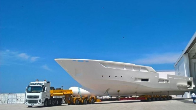 custom line navetta 42. photo credit custom line yacht