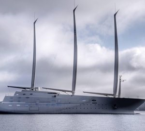 In Pictures: Melnichenko's Sailing Yacht A Arrives in Italy