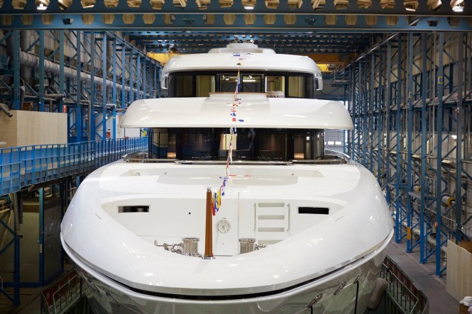 Feadship launched MY Hasna
