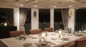 Fine dining setting aboard MENORCA - Photo credit Mare e Terra