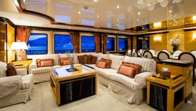 Luxury yacht DIANE - Main salon