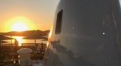MENORCA - sunset on aft deck - Photo credit Mare e Terra