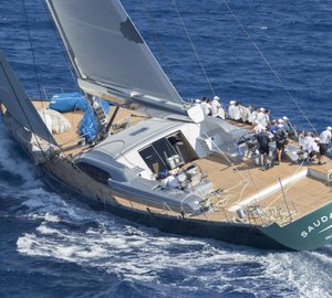 S/Y Saudade Wins Superyacht Class at the Loro Piana Superyacht Regatta 2017