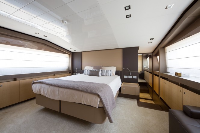 Superyacht JAG'B - Master suite
