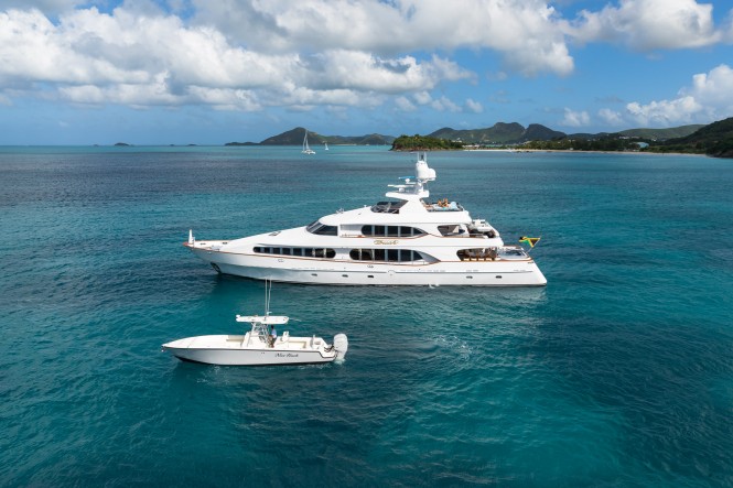 best motor yacht for caribbean
