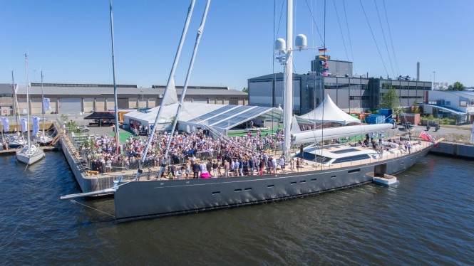 54m/177ft sailing yacht PINK GIN VI