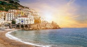 Amalfi Coast at Sunset