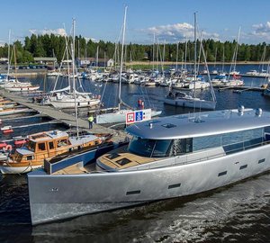 Motor Yacht Bill & Me Launched at Baltic Yachts