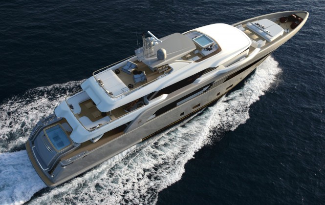 CRN 50m SUPERCONERO concept currently under construction