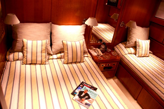 EVIDENCE double cabin with an additional single bed