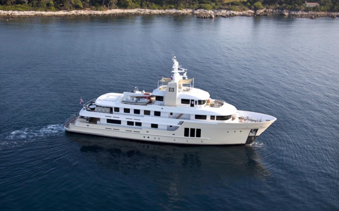 Explorer yacht E&E - Built by Cigzi Yachts. Image credit - Vripack