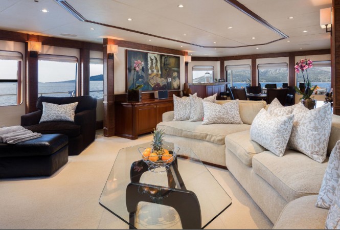 Luxury yacht BRAZIL - Main salon