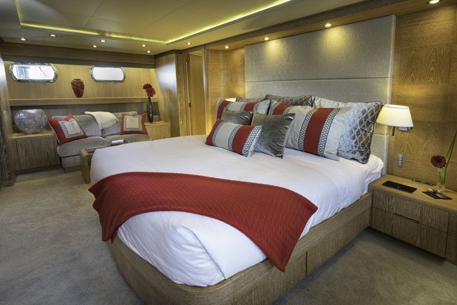 Luxury yacht GLADIUS - Master suite