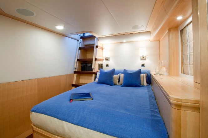 Luxury yacht NOSTROMO - Master cabin