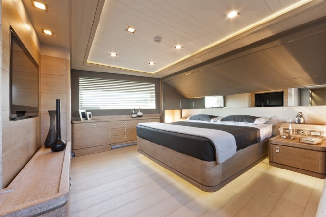 Luxury yacht ZIACANAIA - Master Suite
