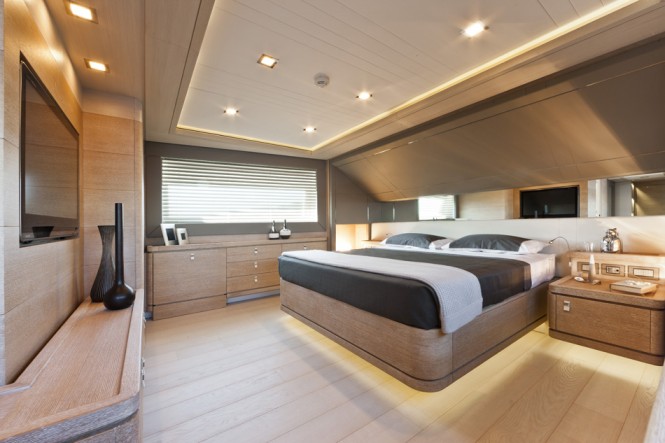 Luxury yacht ZIACANAIA - Master Suite