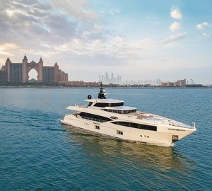 Majesty 100 superyacht Nahar delivered