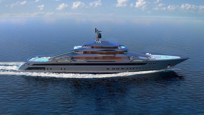 Mauna Kea Superyacht concept