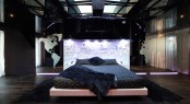 Mega yacht SEA FORCE ONE - Master suite. Photo credit Luca Dini Design