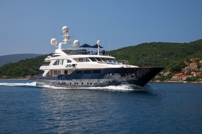 Motor yacht JO - Built by Benetti