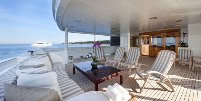Motor yacht MARLA - Main deck aft