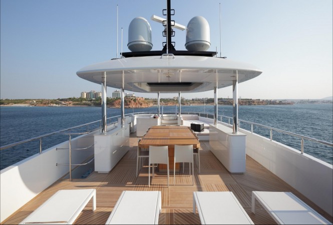Motor yacht QUARANTA - Sundeck