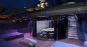 Motor yacht SEA FORCE ONE - Upper deck, dining and skylounge. Photo credit Luca Dini Design