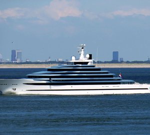 Watch: Recently Delivered 110m Mega Yacht Jubilee in Gibraltar