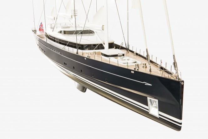 Royal Huisman 400 by Dykstra Naval Architects and Mark Whiteley Design. Photo credit Royal Huisman