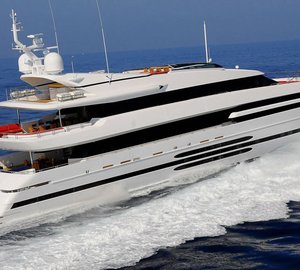 Charter luxury yacht Balista in the South of France