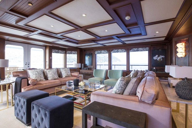 Superyacht MOSAIQUE - Main salon